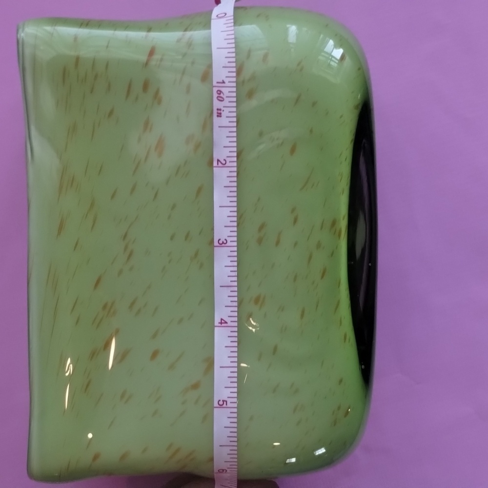 Green Ceramic Planter - Picture 5 of 6